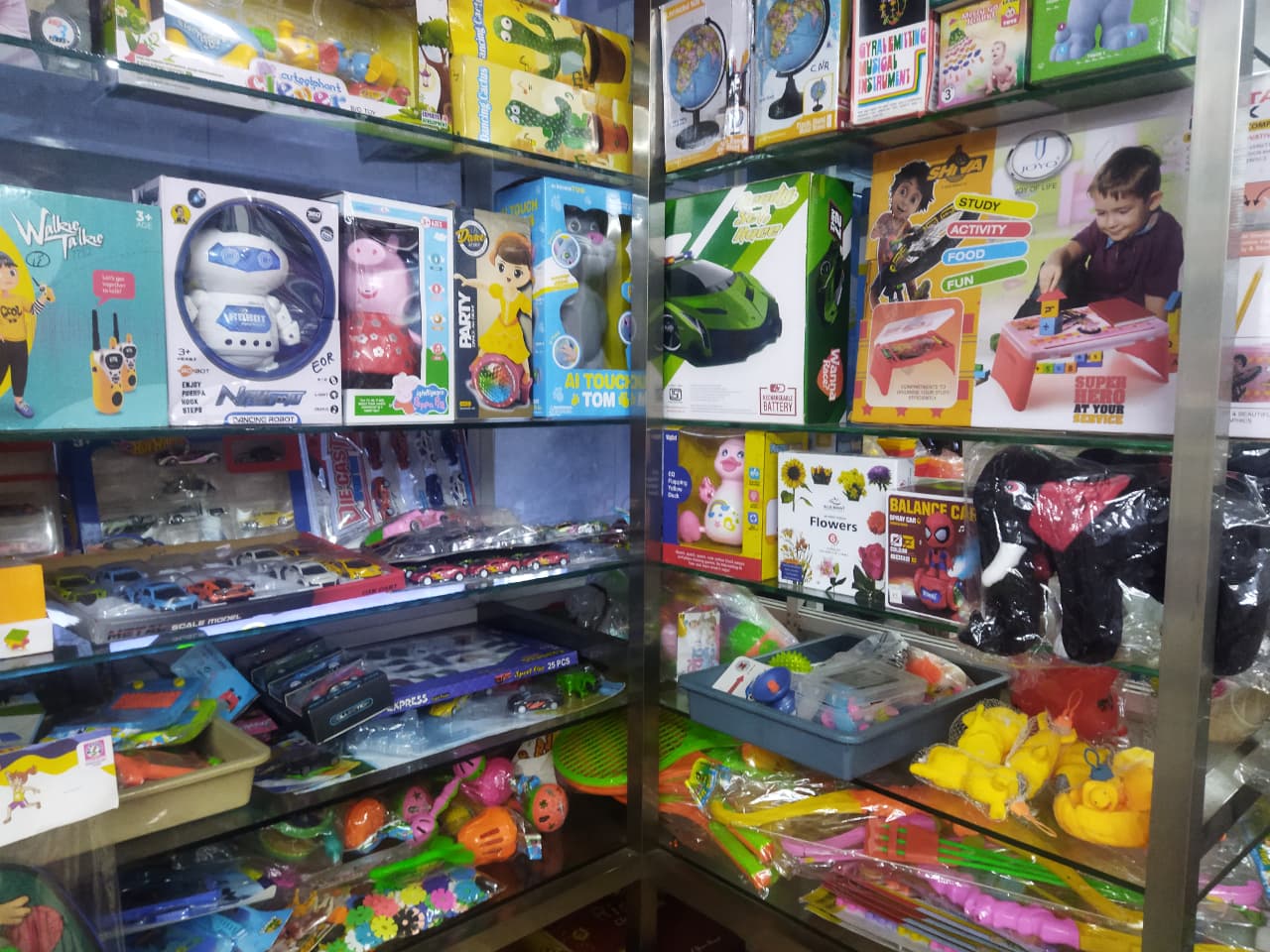 Snacks and beverages corner